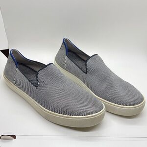 Rothy’s Original Slip On Sneaker Blue White 9